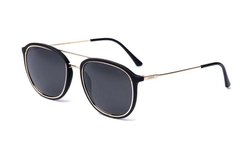 VEGAS Full Rim Oval Men Grey  Sunglasses V2088 C2 - Image 2